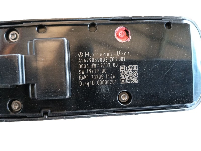 Recambio de mando elevalunas delantero izquierdo para mercedes-benz eqa (h243) eqa 250+ (243.702) referencia OEM IAM 16790598039