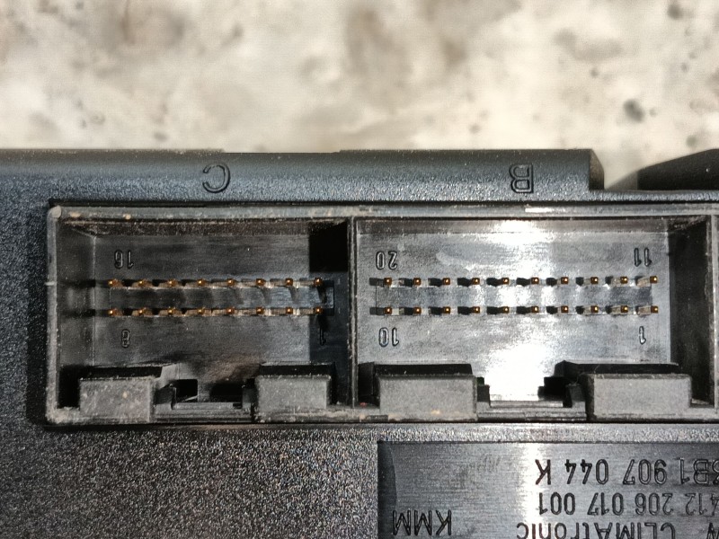 Recambio de mando calefaccion / aire acondicionado para volkswagen passat b5.5 (3b3) 1.9 tdi referencia OEM IAM 3B1907044J 3B190