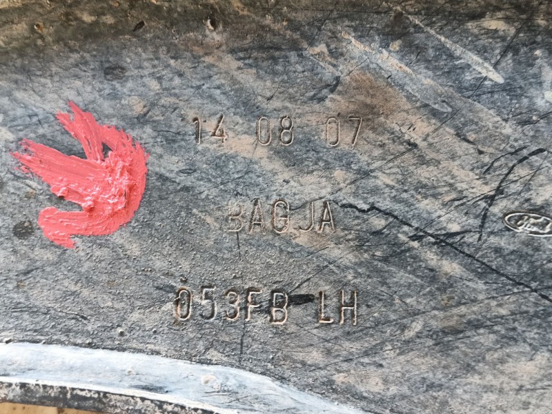 Recambio de brazo suspension inferior delantero izquierdo para ford transit caja/chasis (fm_ _, fn_ _, ff_ _) 2.4 tdci rwd refer