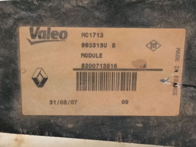 Recambio de electroventilador para nissan interstar autobús (x70) dci 120 referencia OEM IAM 2148700Q0B 8200713516 