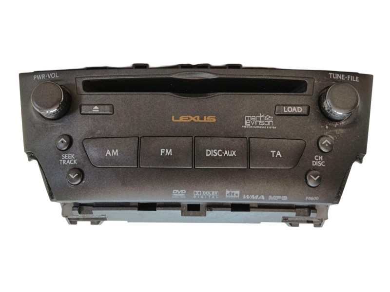 Recambio de sistema audio / radio cd para lexus is ii (_e2_) 220d (ale20) referencia OEM IAM 8612053420 8612053420 