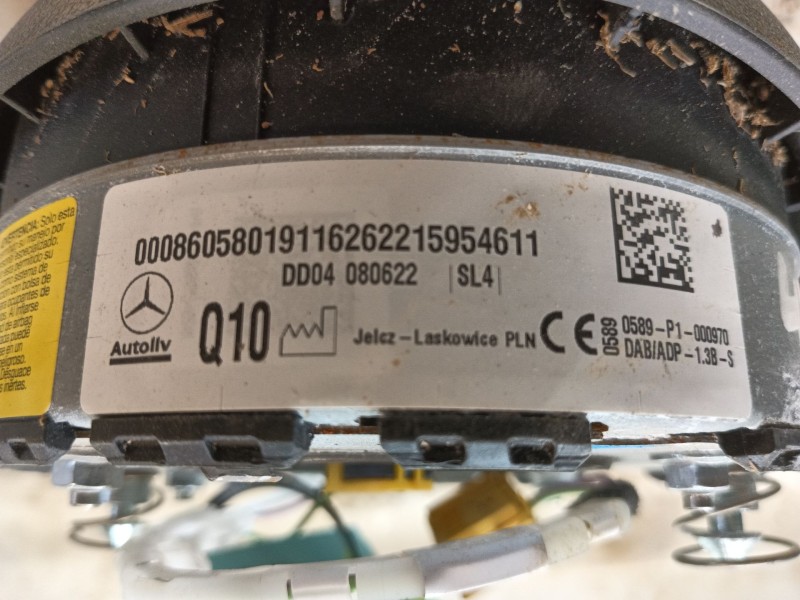 Recambio de airbag delantero izquierdo para mercedes-benz sprinter 5-t caja/chasis (b907) 515 cdi rwd (907.153, 907.155, 907.253