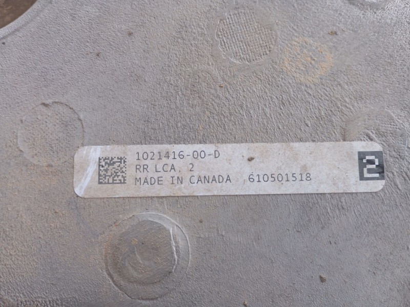 Recambio de brazo suspension inferior trasero izquierdo para tesla model s (5yjs) referencia OEM IAM 102141600D 18B12B730012 