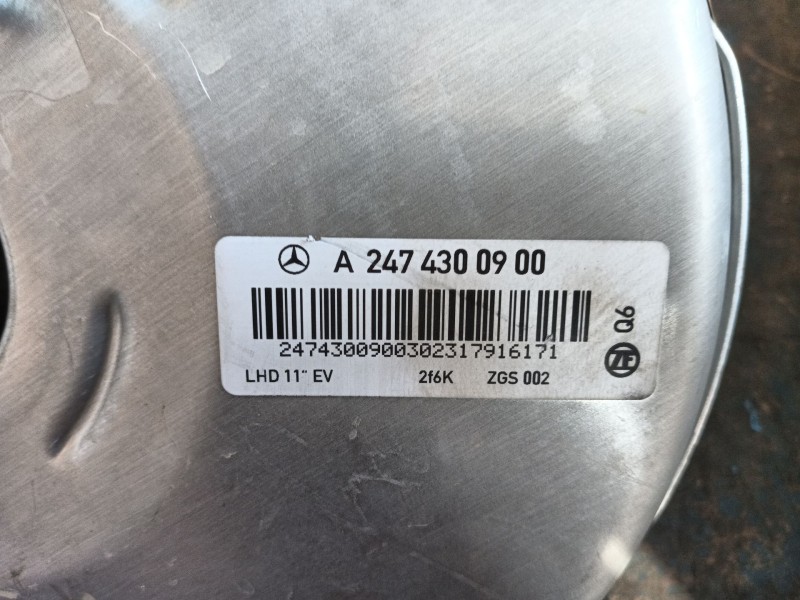 Recambio de servofreno para mercedes-benz eqa (h243) eqa 250+ (243.702) referencia OEM IAM A2434301000 A2474300900 