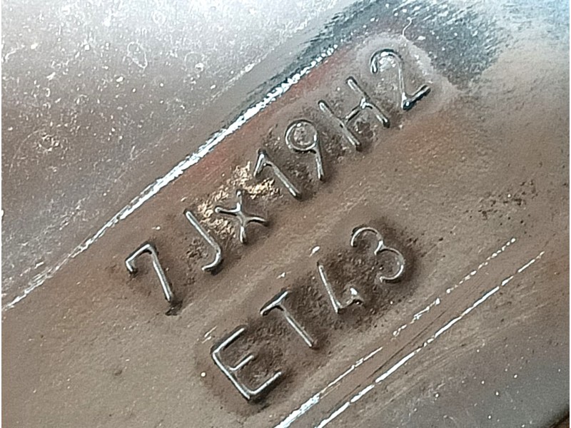 Recambio de llanta para seat tarraco (kn2) 2.0 tdi referencia OEM IAM 5FJ601025G2OJ ET43 7Jx19
