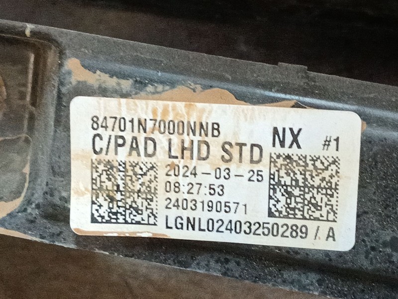 Recambio de salpicadero para hyundai tucson (nx4e, nx4a) 1.6 t-gdi referencia OEM IAM   