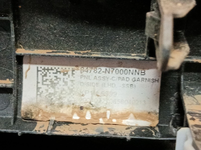 Recambio de salpicadero para hyundai tucson (nx4e, nx4a) 1.6 t-gdi referencia OEM IAM   