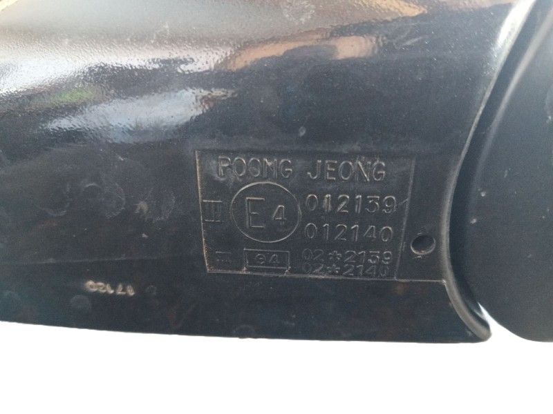 Recambio de retrovisor derecho para chevrolet tacuma monospace (u100) 1.6 referencia OEM IAM 96330428 012140 