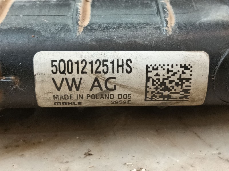 Recambio de radiador agua para seat ateca (kh7, khp) 1.5 tsi referencia OEM IAM   