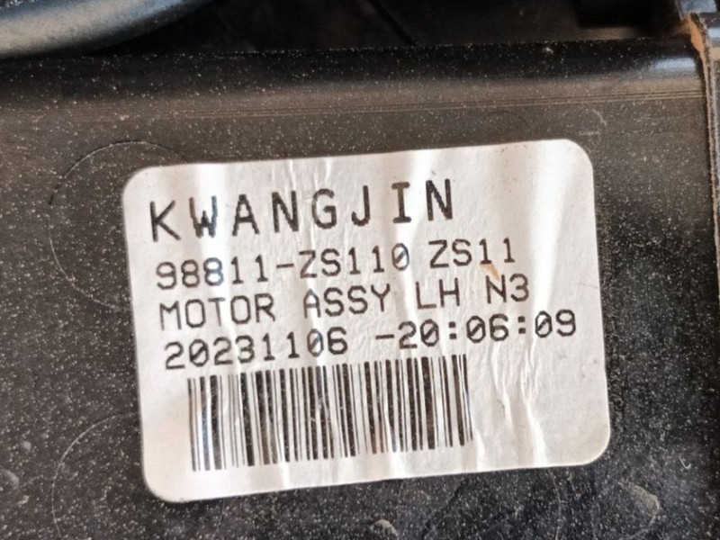 Recambio de elevalunas delantero izquierdo para mg mg zs suv 1.0 t-gdi referencia OEM IAM   