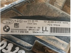 Recambio de faro derecho para bmw 3 (f30, f80) 320 d referencia OEM IAM    2