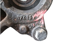 Recambio de mangueta delantera izquierda para dacia logan ii 1.5 dci referencia OEM IAM 400150937R 17K16Y  2