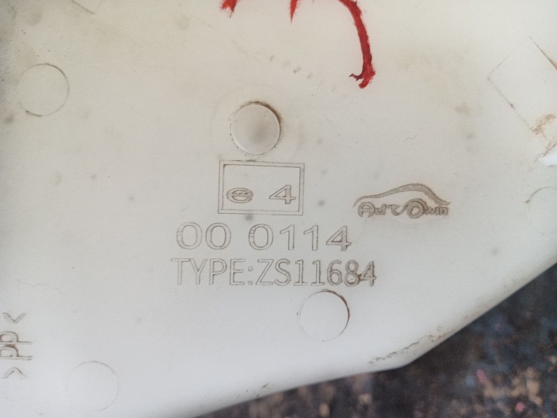 Recambio de deposito limpia para mg mg zs suv 1.0 t-gdi referencia OEM IAM   