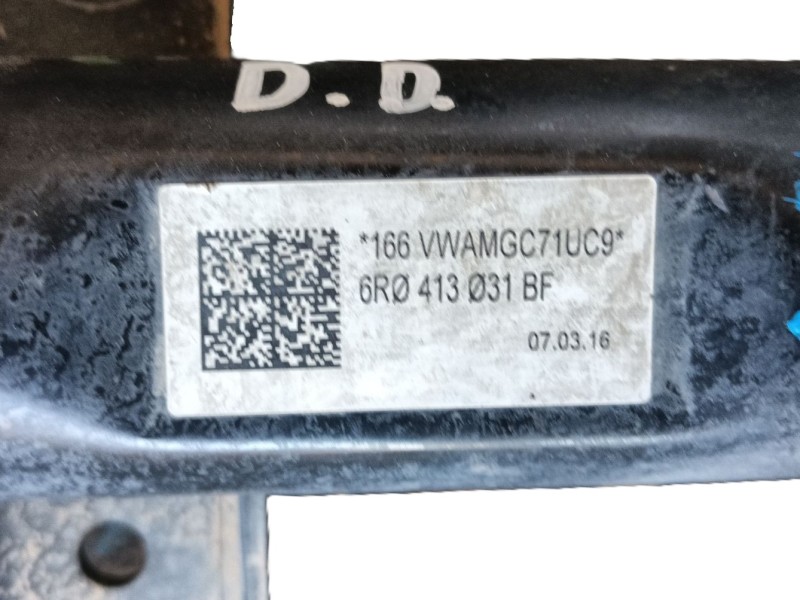 Recambio de amortiguador delantero derecho para skoda rapid spaceback (nh1) 1.6 tdi referencia OEM IAM   