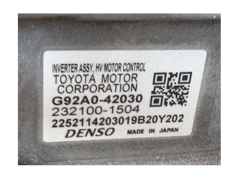 Recambio de convertidor para lexus nx (_z1_) 300h awd (ayz15) referencia OEM IAM   