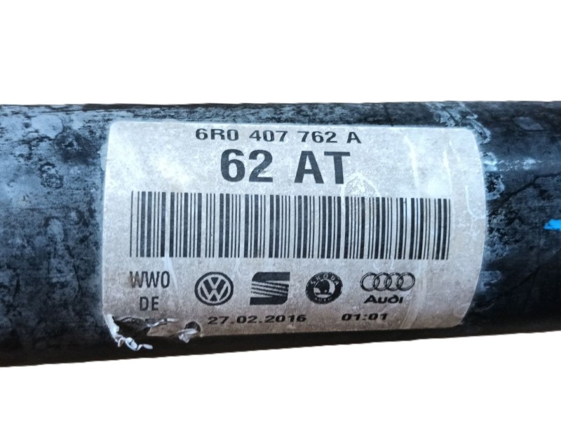 Recambio de transmision delantera derecha para skoda rapid spaceback (nh1) 1.6 tdi referencia OEM IAM   