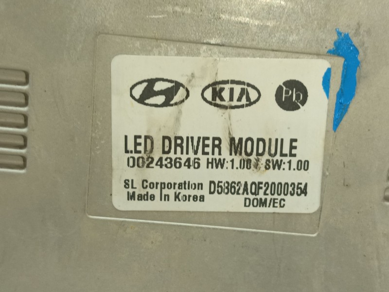 Recambio de faro izquierdo para kia stonic (yb) 1.0 t-gdi eco-dynamics+ referencia OEM IAM   