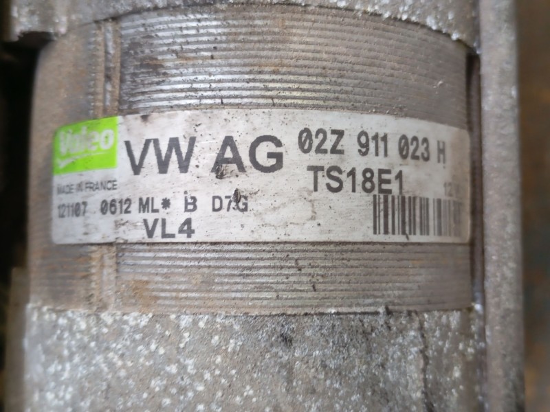 Recambio de motor arranque para volkswagen golf v (1k1) 1.9 tdi referencia OEM IAM 02Z911023F  