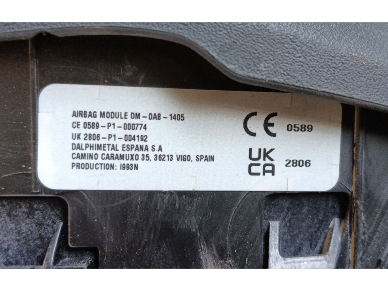 Recambio de airbag delantero izquierdo para ford mustang mach-e (cgw) ev 4x4 referencia OEM IAM   