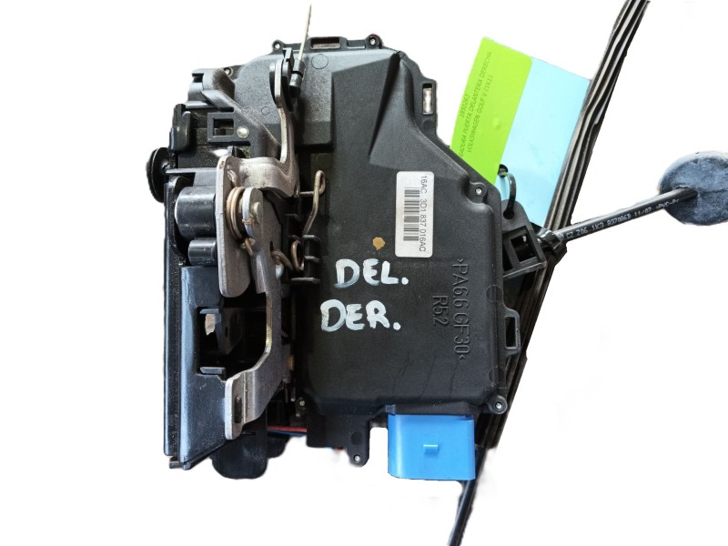 Recambio de cerradura puerta delantera derecha para volkswagen golf v (1k1) 1.9 tdi 4motion referencia OEM IAM   
