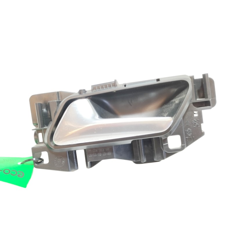 Recambio de maneta interior trasera izquierda para peugeot 3008 gt line referencia OEM IAM 98201553VV  