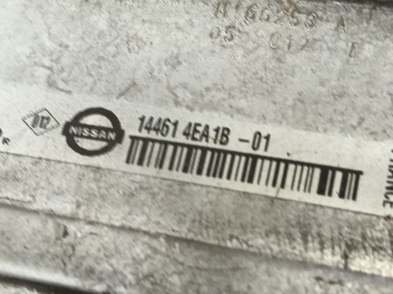 Recambio de intercooler para renault scénic iv (j9_) 1.5 dci 110 referencia OEM IAM 144614EA1B MM117X5 