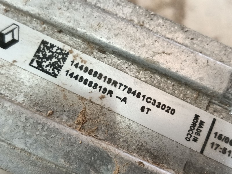 Recambio de intercooler para dacia sandero iii 1.0 tce 90 referencia OEM IAM   