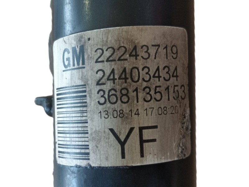 Recambio de amortiguador delantero derecho para opel meriva a monospace (x03) 1.7 cdti (e75) referencia OEM IAM 0  