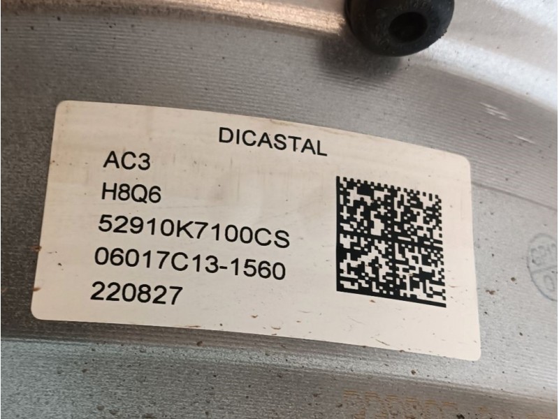 Recambio de llanta para hyundai i10 iii (ac3, ai3) 1.0 mpi referencia OEM IAM 52910K7100CS ET48 15x6J