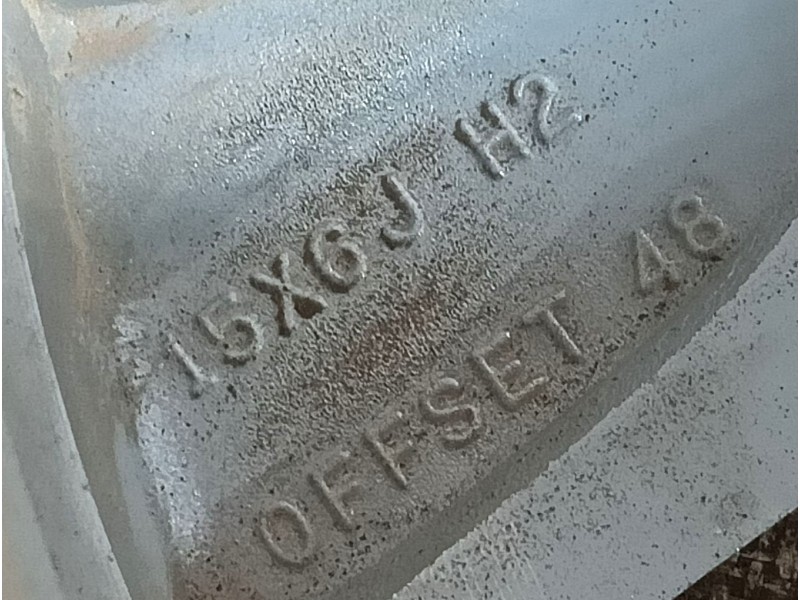 Recambio de llanta para hyundai i10 iii (ac3, ai3) 1.0 mpi referencia OEM IAM 52910K7100CS ET48 15x6J