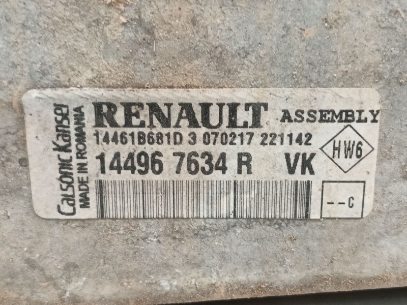 Recambio de intercooler para dacia dokker monospace (ke_) 1.5 dci (keaj, keah) referencia OEM IAM   