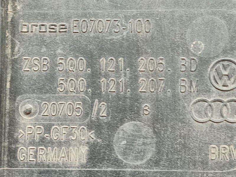 Recambio de electroventilador para seat ateca (kh7, khp) 1.0 tsi referencia OEM IAM 5Q0121203DS  