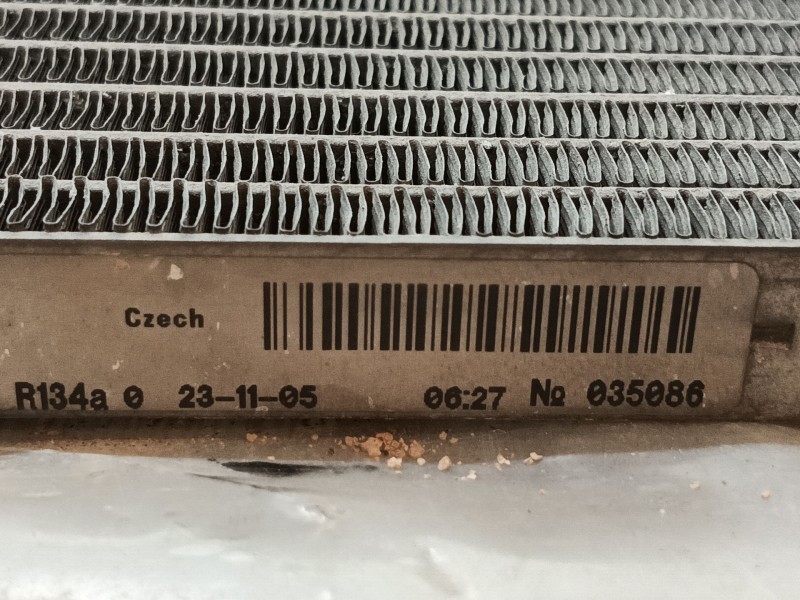 Recambio de condensador / radiador aire acondicionado para mercedes-benz clase b sports tourer (w245) b 180 cdi (245.207) refere