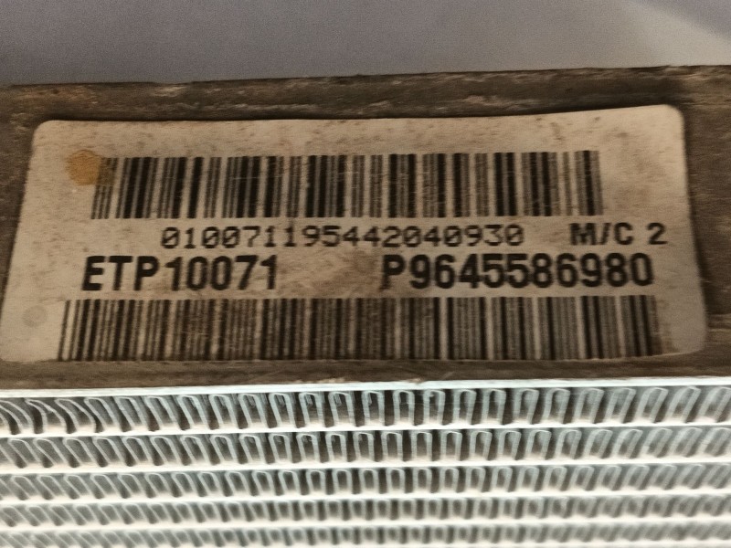 Recambio de radiador agua para citroën c5 ii (rc_) 1.6 hdi (rc8hzb) referencia OEM IAM   