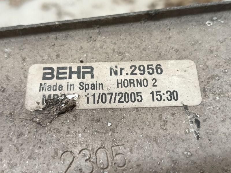 Recambio de intercooler para opel combo tour 1.3 cdti 16v referencia OEM IAM   