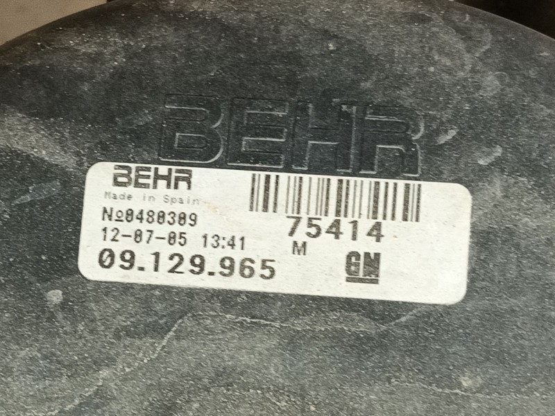 Recambio de electroventilador para opel combo tour 1.3 cdti 16v referencia OEM IAM   