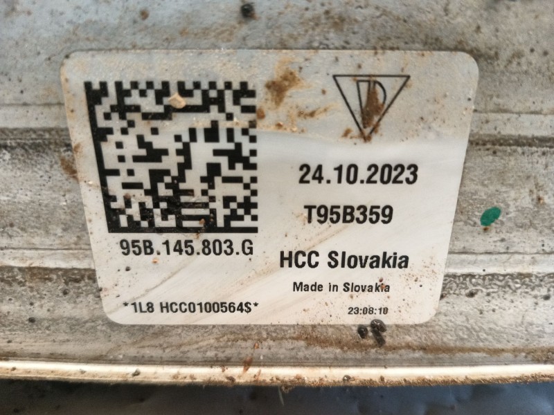 Recambio de intercooler para porsche macan (95b) gts (95bbl1) referencia OEM IAM   