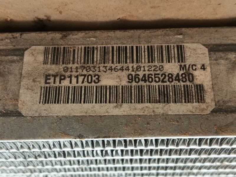 Recambio de radiador agua para citroën berlingo / berlingo first furgoneta/monovolumen (m_) 1.6 hdi 75 (mb9hw) referencia OEM IA