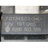 Recambio de valvula aire adicional para dacia sandero stepway referencia OEM IAM 8200603558  70134303