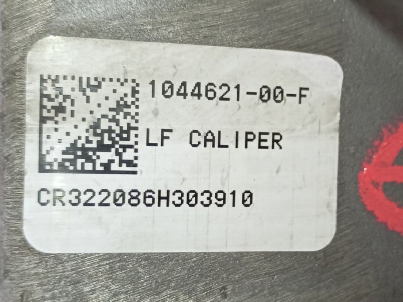 Recambio de pinza freno delantera izquierda para tesla model 3 (5yj3) ev awd referencia OEM IAM 104462100E  