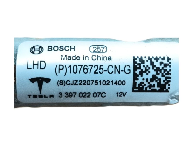 Recambio de motor limpia delantero para tesla model 3 (5yj3) ev awd referencia OEM IAM 107672500G  