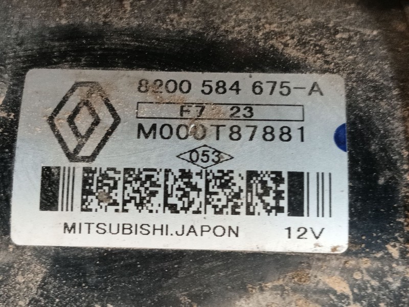 Recambio de motor arranque para nissan qashqai i (j10, nj10) 1.5 dci referencia OEM IAM 2330000Q0F 8200584675A 