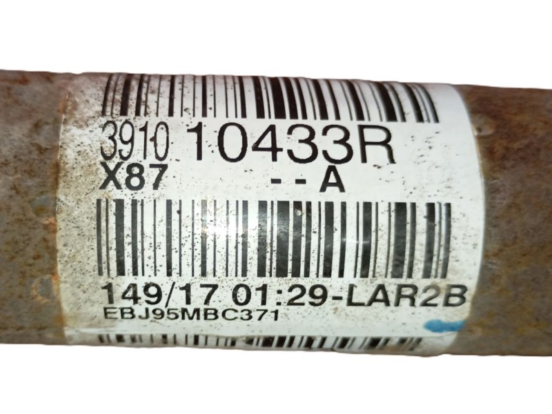 Recambio de transmision delantera izquierda para renault captur i (j5_, h5_) 1.2 tce 120 referencia OEM IAM   