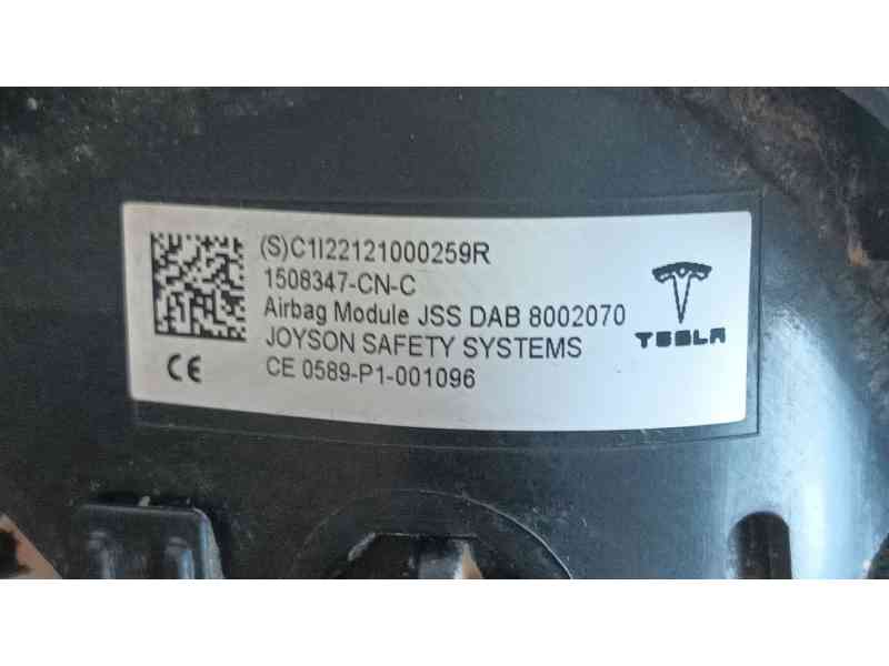 Recambio de airbag delantero izquierdo para tesla model 3 (5yj3) ev awd referencia OEM IAM   