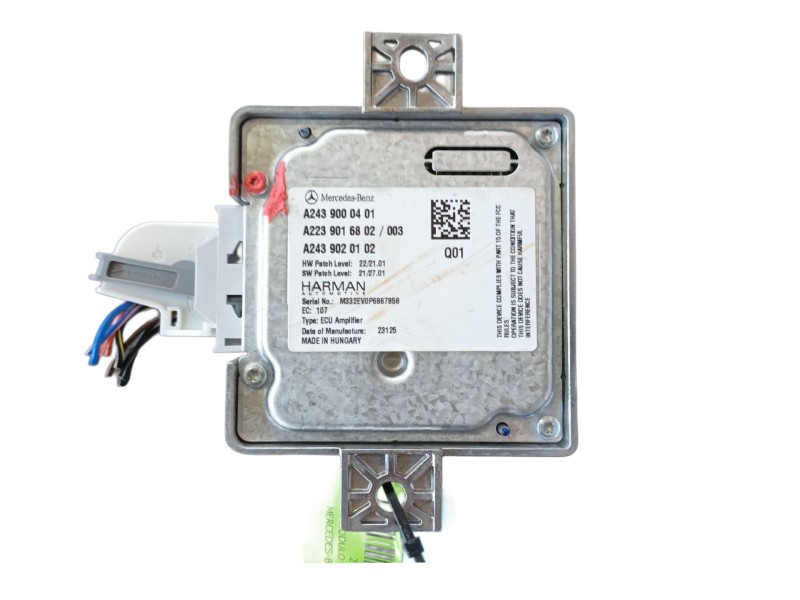 Recambio de modulo electronico para mercedes-benz eqa (h243) eqa 250+ (243.702) referencia OEM IAM A2439000401 A2439000401 