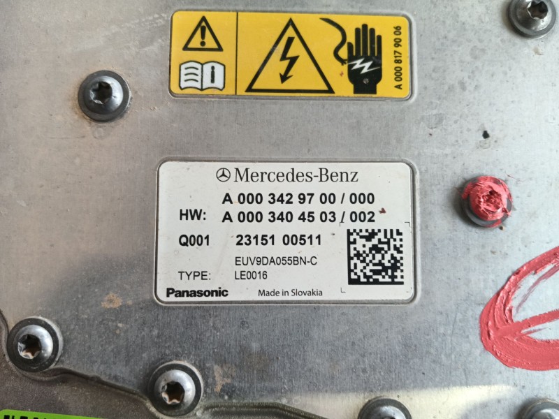 Recambio de convertidor para mercedes-benz eqa (h243) eqa 250+ (243.702) referencia OEM IAM   