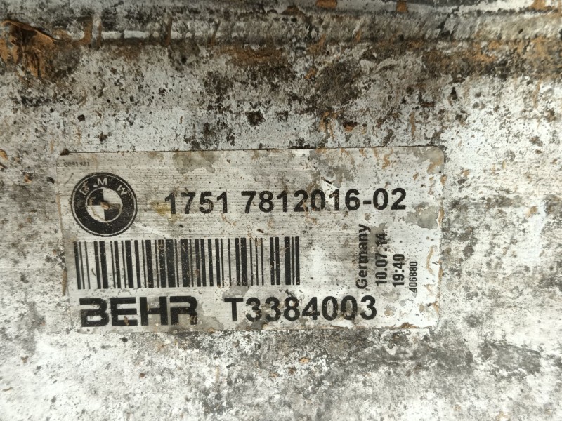 Recambio de intercooler para bmw 7 (f01, f02, f03, f04) 740 d xdrive referencia OEM IAM 17517812016 T3384003 