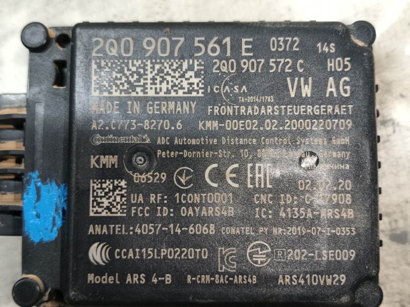 Recambio de modulo electronico para seat arona (kj7, kjp) 1.0 tsi referencia OEM IAM 2Q0907561E 2q0907572c 