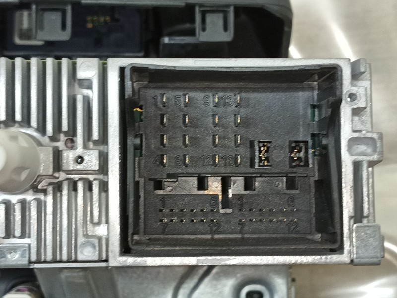 Recambio de sistema audio / radio cd para peugeot partner tepee 1.6 bluehdi 100 referencia OEM IAM   