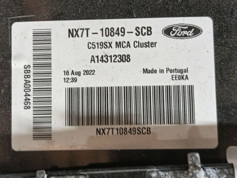 Recambio de cuadro instrumentos para ford focus iv (hn) 2.3 st ecoboost referencia OEM IAM 2716722  